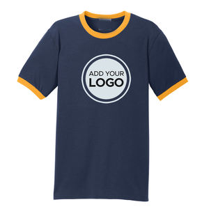 Tu camiseta de texto personalizada Camisetas de timbre personalizadas Camiseta de timbre de algodón unisex - Product Image 1