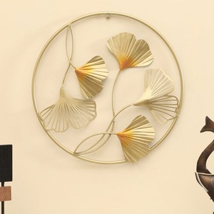 Circle Design Iron Metal Wall Art Panel Superb Outdoor Home <b>Decorative</b> Hanging for Interior Use - Product Image 1