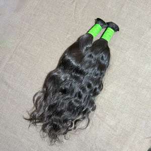 Cheveux vierges bruts humains CACIN d'un seul donneur, meilleure qualité, mèches de cheveux vierges bruts, cheveux indiens, cuticules alignées, fournisseur de cheveux - Product Image 1