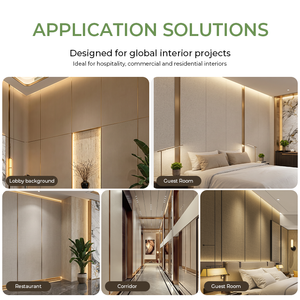 Örnek Link Premium 5mm 8mm Darbeye Dayanıklı Levha Otel TV Arka Plan Duvar Paneli Renkli WPC Duvar Paneli Bambu Kömürü Levha - Product Image 3