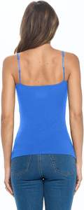 Vente chaude Femmes Sexy Respirant Coton Stretch Camisole Débardeur Personnalisé Expédition Rapide - Product Image 3