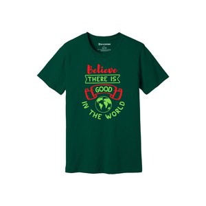 Camiseta de algodón 100% con temas de bondad, estampado de estilo informal, 12 opciones de color, 160-180, colocación de diseño personalizable GSM pesado - Product Image 6