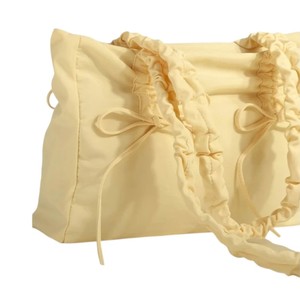 Sac fourre-tout tendance imperméable de grande capacité avec un design à nœud plissé, nouveau style fabriqué au Vietnam pour les affaires, la plage et le camping - Product Image 3