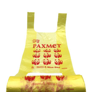 Sacs T-shirt sur rouleau: parfait pour emballer des produits d'épicerie fabriqués au Viet Nam ODM avec prix d'usine - Product Image 1