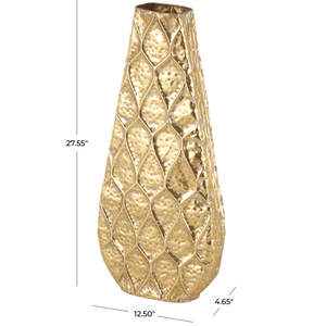 Recién llegado, florero decorativo de Metal, superventas, mesa de salón, decoración moderna hecha a mano, florero de Metal a bajo precio - Product Image 2