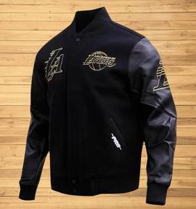 Chaqueta Universitaria de Cuero Personalizada, Cuero Vacuno Genuino para Hombre/Mujer/Niños, Regalo de Cumpleaños - Product Image 3