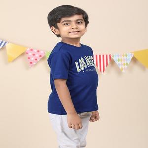 T-shirt à col rond 100% coton pour garçon à bas prix Vêtements imprimés toutes saisons dans différentes méthodes et matériaux - Product Image 1