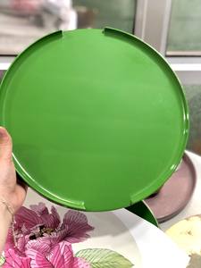 Plateau en laque festonnée, plateau en laque fait main, plateau en laque fait main de haute qualité du Vietnam - Product Image 2