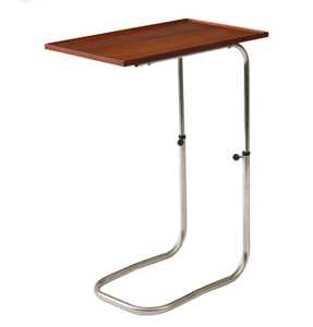 Meilleure vente Table basse en marbre en forme de C au design moderne avec pied en fer noir doré Bureau pour ordinateur portable de haute qualité Côté canapé de chevet - Product Image 4