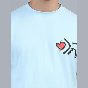 ชุดเสื้อผ้า100% ผู้ชายแบบพรีเมี่ยมสำหรับฤดูร้อนดีไซน์ & สีสันชุดเสื้อยืดสไตล์ลำลองสำหรับผู้ชายเสื้อผ้าแนวแอคทีฟแบบสั่งตัด - Product Image 5