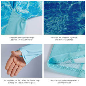 Precio razonable Transpirable Secado rápido Hombres Camisas de pesca Manga larga Protección solar Camisa de pesca de verano para la venta - Product Image 6