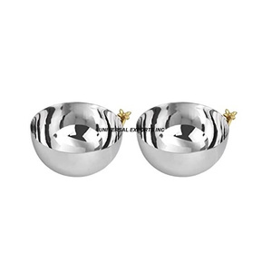 Bol à chocolat martelé en or, qualité supérieure, fait à la main, bol à bonbons classique, élégant, design, nouveau bol à chocolat - Product Image 2