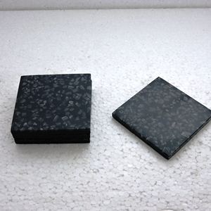 แผ่นรองแก้วหินสี่เหลี่ยมสีเหลืองสินค้าแฮนด์เมดคุณภาพสูง - Product Image 4