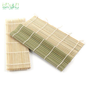 Ensemble de tapis à <span class=keywords><strong>sushi</strong></span> en bambou 2 pièces avec livre de recettes pour un usage domestique - Product Image 2