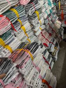 Camisetas de Punto de Algodón 100% de Manga Corta Casuales para Hombre, Tops de Verano, Stock al por Mayor con Surtido Aleatorio - Product Image 3