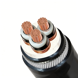 สายไฟฟ้าแรงดันปานกลางหุ้มเกราะ 6.35/11 กิโลโวลต์ 3 แกน ขนาด 185 ตร.มม. ทองแดง/ฉนวน XLPE/ฉนวน SCT/ฉนวน SWA/ฉนวน PVC - Product Image 2