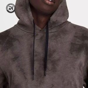 Acid Wash Cotton Hoodie <b>Vintage</b> Style Custom <b>Oversized</b> Unisex Streetwear <b>Sweatshirt</b> for Bulk Wholesale Orders - Product Image 5