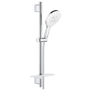 Grohe VITALIO Chrome Starlight 26598000 Ensemble de rail de douche coulissant Smartactive 150 avec étagère de 63 cm, accessoires de salle de bain, ensembles d'accessoires de salle de bain - Product Image 1