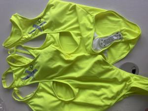 Traje de baño para mujer Cubrir Sexy Recorte Trajes de baño de una pieza Control de barriga Cintura alta Halter Frente Tie Knot Traje de baño - Product Image 5