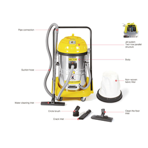 Fanghi e liquido di raffreddamento di aspirazione aria vuoto 70L 40L 20L 6L soluzione di lavaggio a secco a umido per aree industriali esplosive senza elettricità