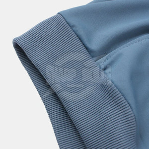 Marque privée personnalisée hommes 100% coton solide pull-over sweats couleur unie de haute qualité pour l'hiver prix usine - Product Image 5