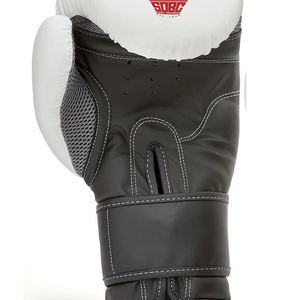 Gants de boxe en cuir véritable personnalisés OEM Excellente protection Gants de boxe en cuir de vachette de performance avec prix de gros - Product Image 5