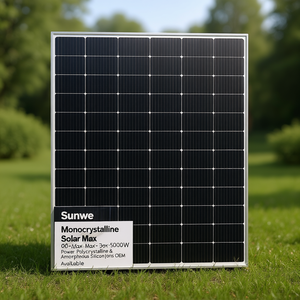 แผงโซลาร์เซลล์ Sunwe 600W แบบโมโนคริสตัลไลน์ - กำลังไฟสูงสุด 500W พร้อมตัวเลือกแบบโพลีคริสตัลไลน์และอะมอร์ฟัสซิลิคอน มีบริการ OEM - Product Image 3