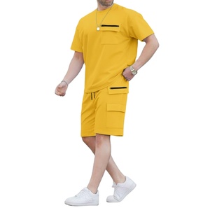 Lightweight 100% Cotton Knitted Summer <b>Tracksuit</b> Breathable Casual <b>Tracksuit</b> Unisex Comfortable Sportswear <b>Tracksuit</b> 2027 - Product Image 1
