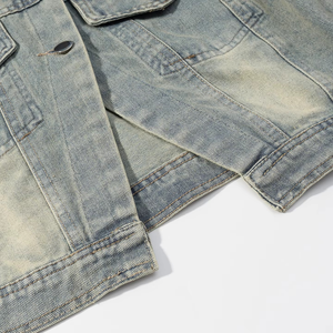 Vestes tendance, fabrication en usine, gilet en jean de haute qualité pour femmes, design personnalisé, couleur et logo, qualité supérieure, grandes tailles - Product Image 3