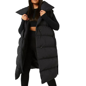 Dikson Sports conception personnalisée en gros hiver à manches longues bouffant doudoune manteau fermeture éclair mode bulle manteau pour dames femmes - Product Image 1