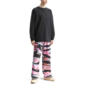 Pull en coton lourd sweat à col rond hommes haute qualité Logo personnalisé brodé solide polaire coupe régulière fabriqué au Pakistan - Product Image 5