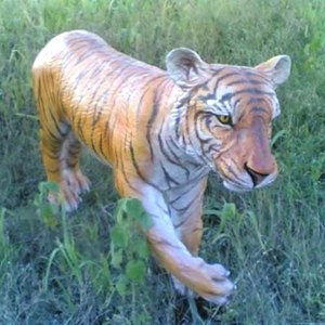 รูปปั้นทองสัมฤทธิ์รูปเสือขนาดเท่าชีวิตจริง2025สินค้าสวนกลางแจ้งคุณภาพสูงจากผู้ส่งออกทั่วโลก - Product Image 3