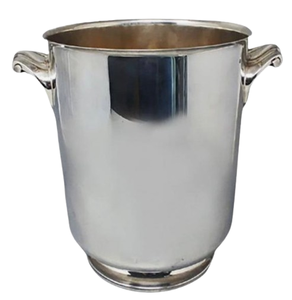Top Tendance Argent Fini En Acier Inoxydable Seau À Champagne En Gros Bar Et Accessoires À Vin Seau À Champagne - Product Image 3