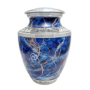 Urnes humaines à bas prix Urnes de crémation en céramique à usage décoratif pour cendres humaines Urnes en céramique de taille moyenne d'Inde - Product Image 3