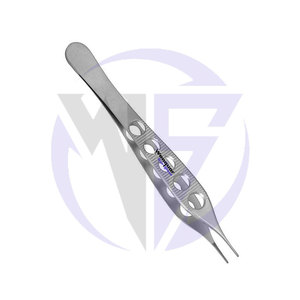 Pinzas de Adson para Cirugía, 4 3/4 Pulgadas, Dentadas, con Mangos Fenestrados, Herramienta de Fabricante Líder, Instrumentos Quirúrgicos de Acero Inoxidable - Product Image 3