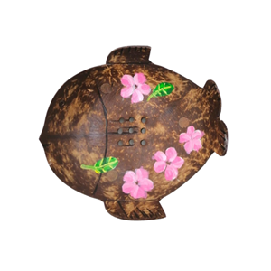 Jabonera de coco rústica ecológica más vendida, jabonera de coco, precio barato, bandeja de jabón al por mayor para baño de Vietnam - Product Image 3