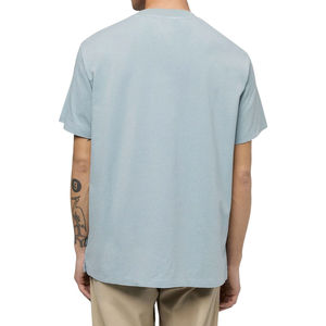 เสื้อยืดผู้ชายไซส์ใหญ่ ผ้าคอตตอนถักเนื้อหนา 100% สีพื้น ทรงหลวม ไหล่ตก สไตล์สตรีทแวร์ คุณภาพดีที่สุด - Product Image 6