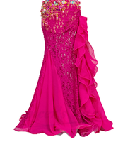 Costume deux pièces pour homme avec blazer et pantalon à paillettes, en polyester brillant et respirant, idéal pour la scène, les soirées, les boîtes de nuit, les spectacles de danse orientale, personnalisable