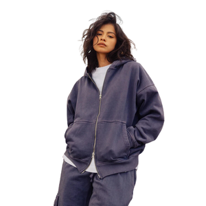 Unisex Men's Fashion Heavyweight 100% Cotton Fleece <b>Oversized</b> Pocket Pullover <b>Hoodie</b> <b>Black</b> Heather Grey Winter Customizable - Product Image 2