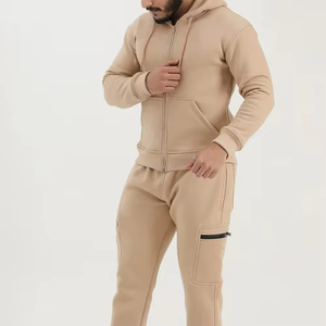 Sudadera con Capucha de Algodón Estampada Personalizada, Bordada, Ecológica, con Cremallera, de Moda, Talla Grande, 380 Gsm, para Hombre - Product Image 5