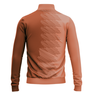 Sweat à capuche zippé sur le devant pour homme, personnalisé, en molleton de coton, uni, teint, brodé, gaufré, imprimé à l'écran, manches longues - Product Image 4