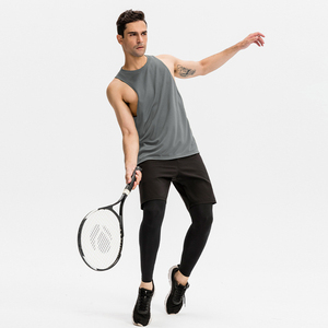 เสื้อกล้ามออกกำลังกาย YASH SPORTS รุ่น 006 สำหรับผู้ชาย คอจีน ลายพิมพ์ 3 มิติ ผ้าโพลีเอสเตอร์ระบายอากาศได้ดี พร้อมลายพิมพ์นูน - Product Image 5