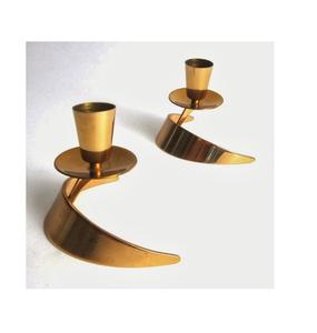 โคมไฟเทียนโลหะสำหรับตกแต่งบ้านหรูหราดีไซน์ทันสมัย - Product Image 2