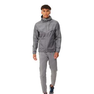 Custom Outdoor Lightweight Printed Streetwear Unisex Oversized Track Suit <b>Windbreaker</b> Reflective Design Breathable Nylon Jogging - Product Image 1