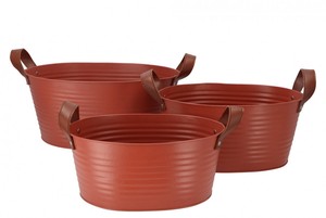 Jardinières en métal robustes pour plantes de grande taille, dotées d'un design sophistiqué qui rehaussera l'esthétique de votre patio ou de votre jardin - Product Image 2