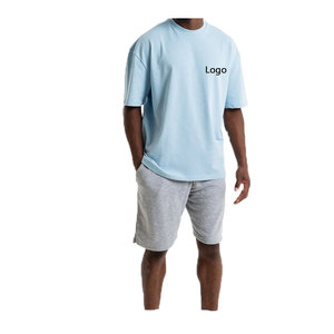Camisetas de Algodón Grueso de Primera Calidad para Hombre, 280 GSM, Transpirables, Tallas Grandes, Marca Privada, Jersey Extra Grande con Logotipo Personalizado - Product Image 6
