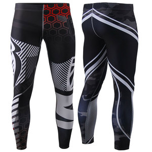 Pantalon de sport pour homme, collant de course, de Fitness, de Compression, respirant - Product Image 1