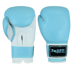 Professional Manufacturer's High-Grade PU Leather Boxing <b>Gloves</b> 6oz/8oz/12oz Hook Loop Wrist Printed MMA Adult - Product Image 6