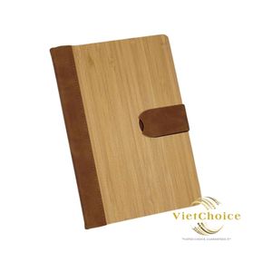 Cahier de couverture en bambou naturel 100% de haute qualité papeterie de bureau écologique en vrac de Vietchoice fabriqué au Viet Nam - Product Image 6
