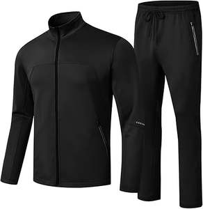 Chándales para hombre, chándales para hombre, chándal de sudor, trajes de jogging atléticos informales de 2 piezas, conjuntos con cremallera completa - Product Image 4